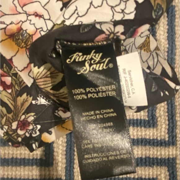 Floral Funky Soul Vintage Inspired Hippie Dress - Picture 11 of 12